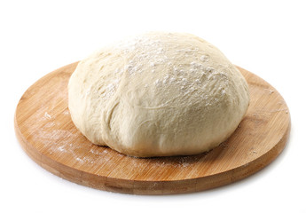 Fototapeta na wymiar fresh raw dough