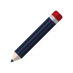 Pencil tool icon. Write office object and instrument theme. Isolated design. Vector illustration