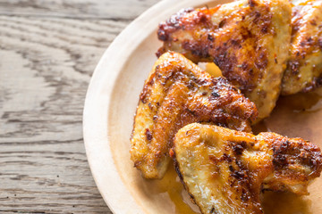Fried chicken wings