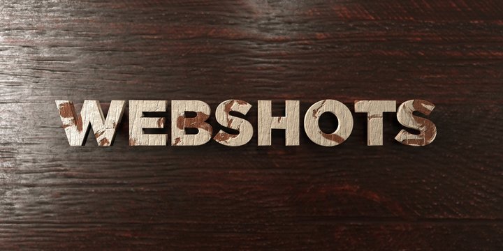 Webshots - grungy wooden headline on Maple  - 3D rendered royalty free stock image. This image can be used for an online website banner ad or a print postcard.