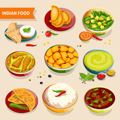 Indian Food Set