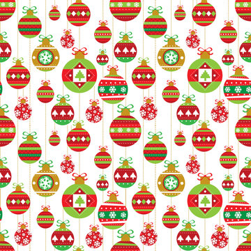 Holiday seamless background
