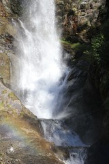 Wasserfall im Hochgebirge 