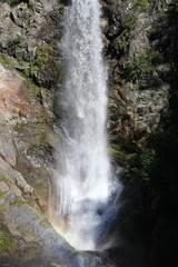 Fototapeta na wymiar Wasserfall im Hochgebirge 