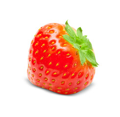 Strawberry isolated on white