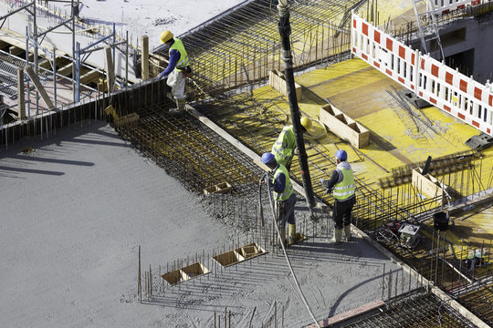 Betonierung der Deckenschalung_2016