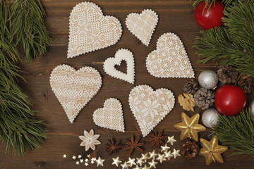 Christmas still life with honey-cake, cinnamon, badian, nuts and decorations (Canon EOS 5D Mark III, Canon EF 100mm F2.8 L IS USM Macro, 1/160, f11, ISO 400)