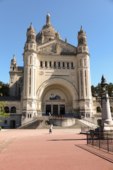 Obraz premium Basilica of St. Therese of Lisieux in Normandy France
