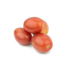 Tomato isolated on white.