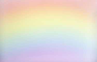 horizontal blank background image of pastel red and yellow and blue and pink rainbow great for copy or text space  and great for greeting cards.