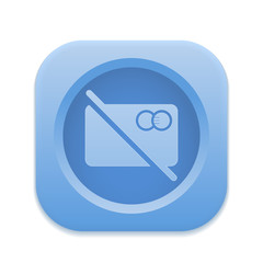 Obraz premium App Button - Round Square