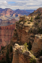 Beautiful Landscape of Grand Canyon from South Rim, Arizona, Uni