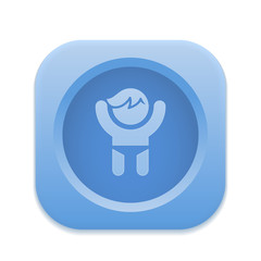 App Button - Round Square