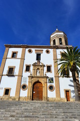 Fototapeta na wymiar Kirche „de la Merced“ in Ronda - Malaga