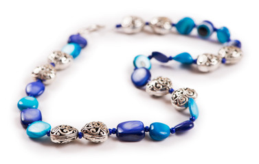 Nice jewellery isolated on the white background