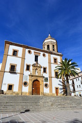 Fototapeta na wymiar Kirche „de la Merced“ in Ronda - Malaga