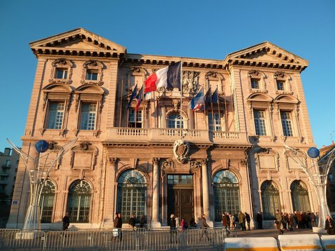 Hôtel de ville de Marseille (France)
