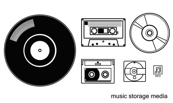 music media storages