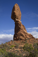Balanced Rock, Arches National Park, Moab, Utah, USA
