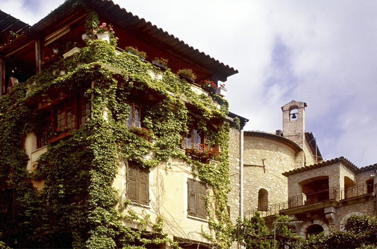 peille village provence - shot on 35mm fim