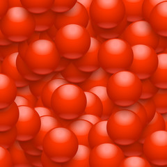 balls background red