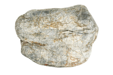 stone on a white background