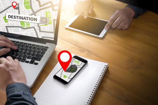 City Map DESTINATION Route Way Route Way Route  City Map Destina