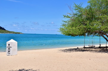 Had Tean beach on Koh Samae Sarn island at Sattahip district, Chonburi province, Thailand