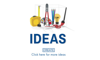 Ideas Craft Tools Equipment Work Concept