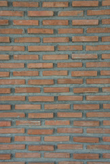 Obraz premium Red old brick wall background 