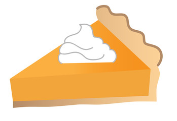 Slice of Pumpkin Pie