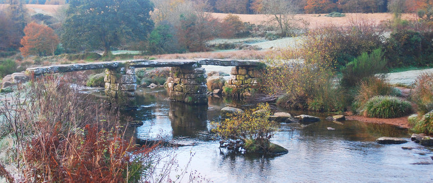 Clapper Bridge At Postbridge