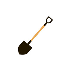 Shovel icon vector
