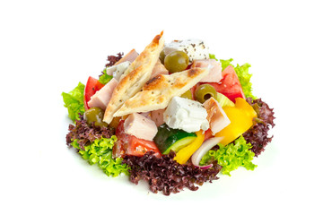 fresh  salad isolated