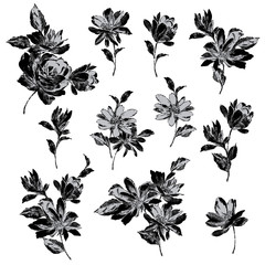 花のイラスト素材