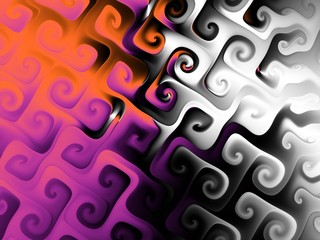 Abstract fractal background