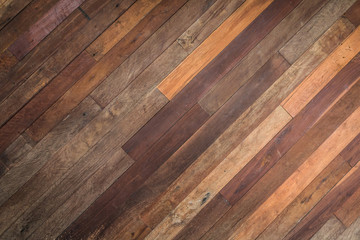 Close up of the old wood plank texture. Wooden wall background.