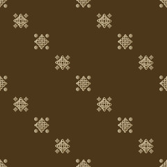 Celtic knot seamless pattern