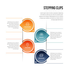 Stepping Clips Infographic