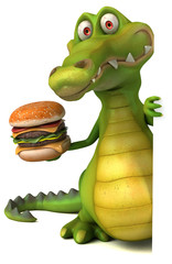 Fun crocodile