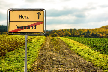 Schild 174 - Herz