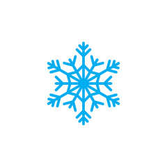 Cold symbol, Snowflake line icon, vector sign, linear colorful pictogram isolated on white. logo illustration