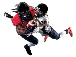 american football players men isolated