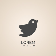 Fototapeta premium bird icon design