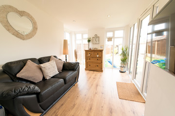 Living Room Drenched in Light