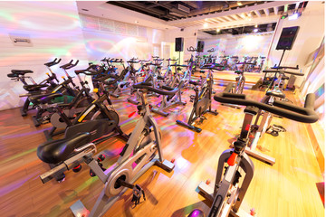 Obraz premium equipment in modern gym