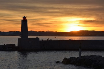 Fototapeta premium Lighthouse Nice, France