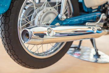 new chromed exhaust