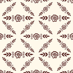Mehendi pattern illustration