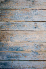 Image Of Brown And Blue Old Wooden Texture